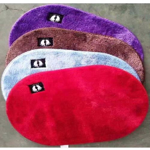 

Коврик для ванной комнаты Stenson Plush JY01001-L 50х80 см, Разные цвета