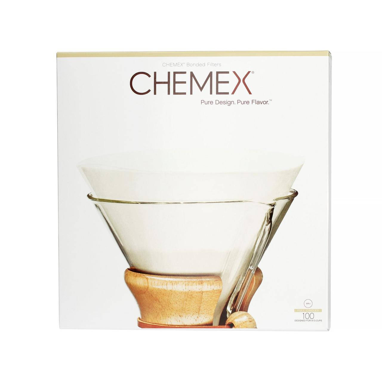 

Бумажные фильтры Chemex Bonded Unfolded Circles, 100 шт.