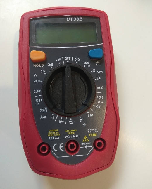 

Цифровой мультиметр (тестер) UNI-T UT33B