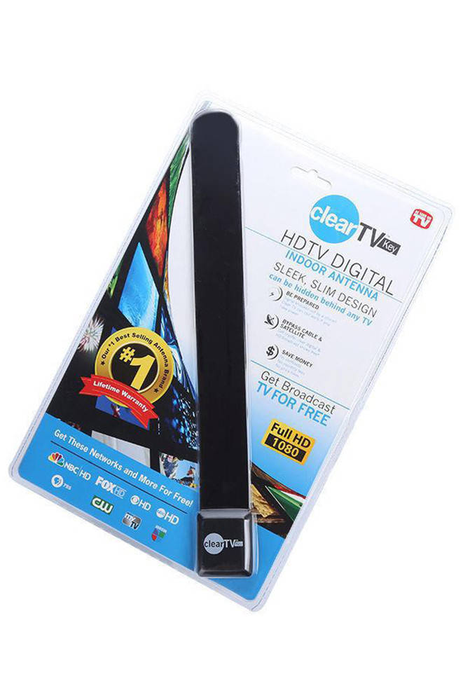 

Цифровая комнатная ТВ антенна Clear TV HDTV 131937T