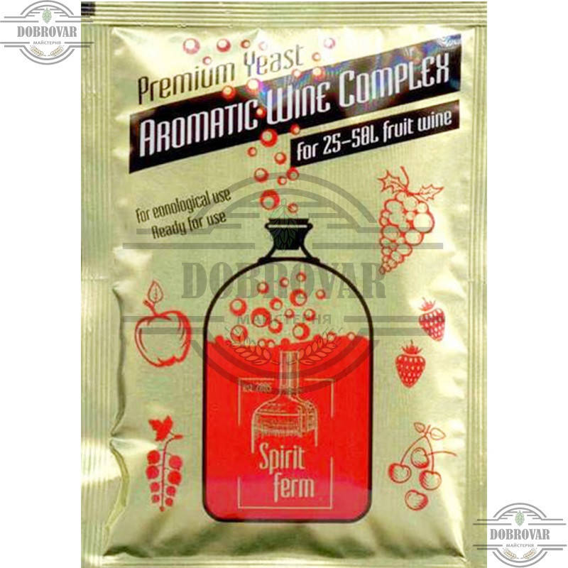 

Дрожжи сухие Spiritferm Aromatic Wine Complex