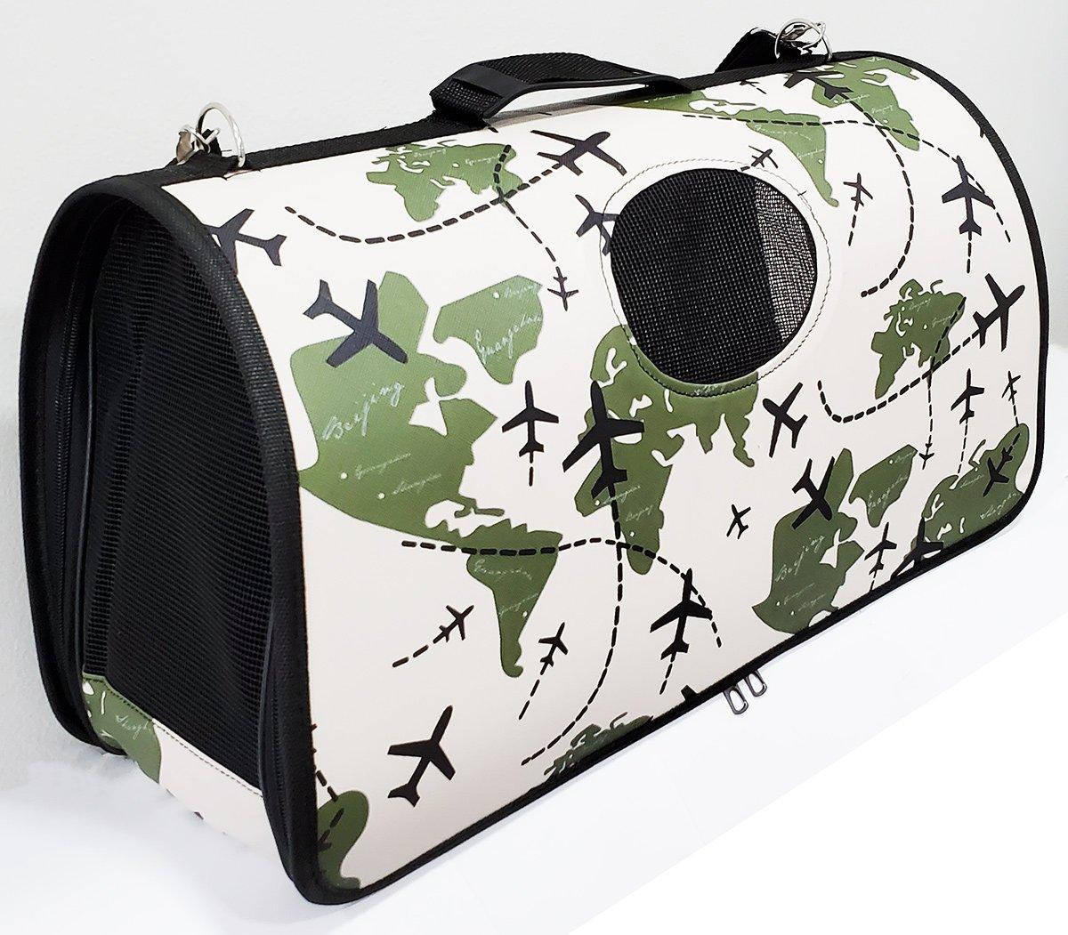 

Сумка для животных "Самолеты" белая (размер L), Белый