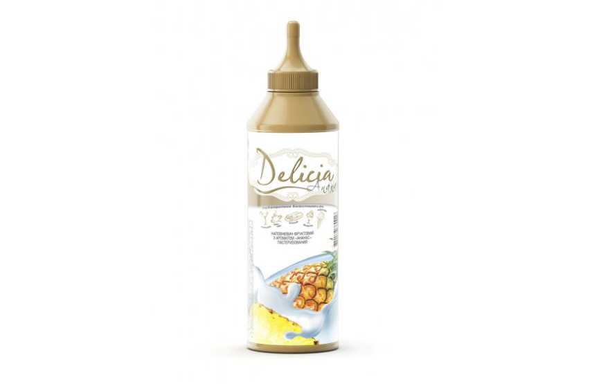 

Топпинг ананас Delicia 600 г