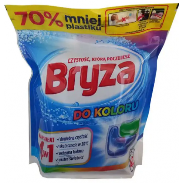 

Гелевые капсулы Bryza Color для цветного белья, 42 шт