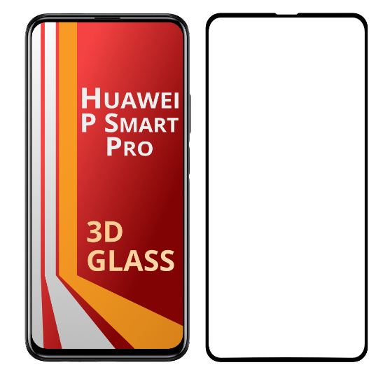 

Защитное стекло 3D для Huawei P Smart Pro (хуавей п смарт про)