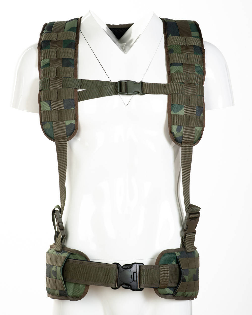 

Пояс с плечевыми ремнями (разгрузка) камуфляж зеленый