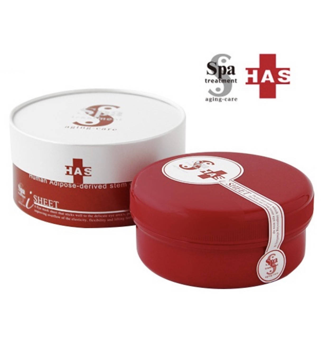 

Патчи под глаза антивозрастные с экстрактом стволовых клеток Spa Treatment HAS iSHEET (60 шт - 30 пар)
