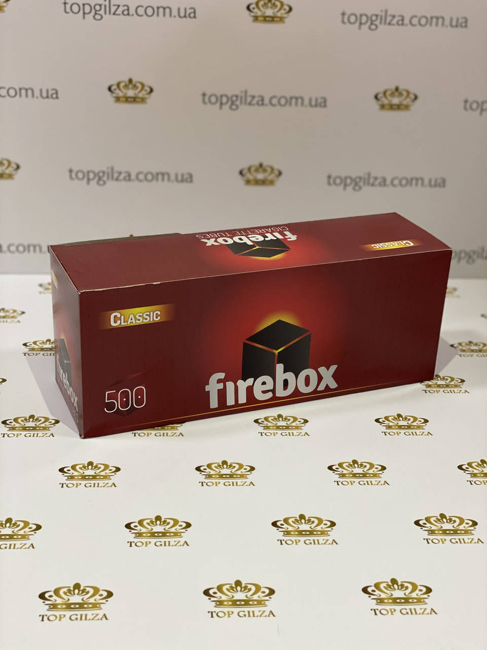 

Сигаретные гильзы для самокруток с фильтром Firebox (Фаербокс) Classic 500 шт