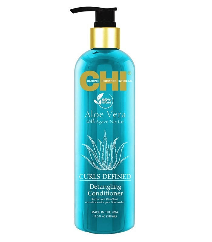 

Увлажняющий кондиционер для кудрявых волос CHI Aloe Vera Detangling Conditioner 340 мл