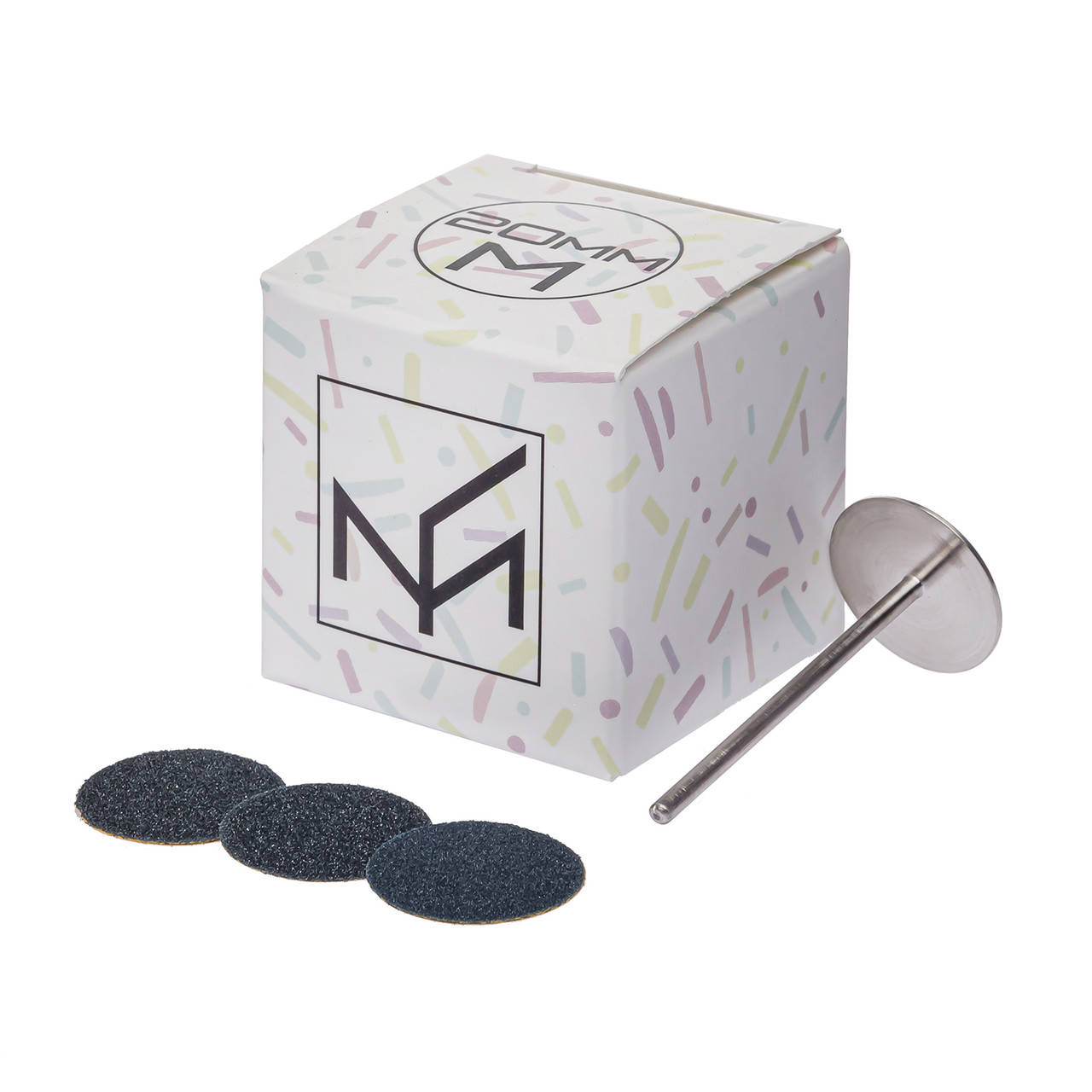 

Диск для педикюру (подо-диск) Nail File Max, розмір M, діаметр 20мм