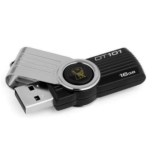 

USB Flash Card 16GB KING DT-101 флешь накопитель (флешка), Черный
