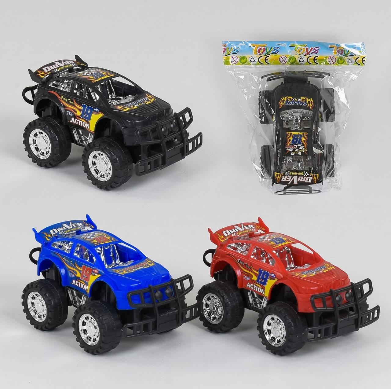 

Джип 152 3 кольори, інерція, в кульку