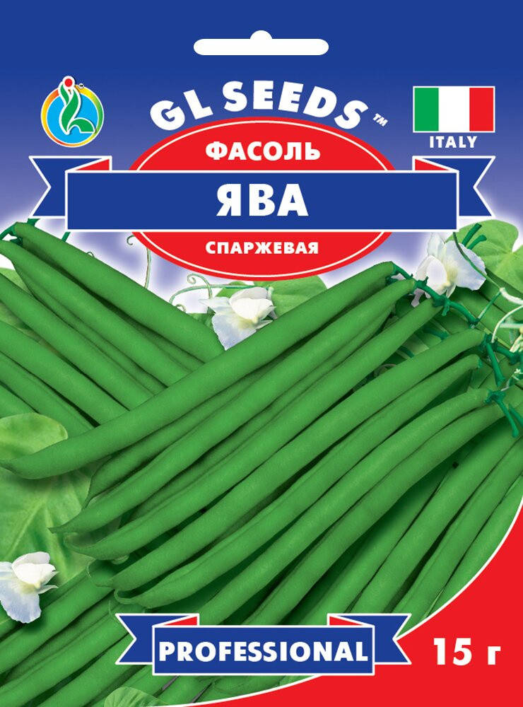 

Насіння квасолі спаржевої"Ява" 15г.(GL SEEDS)