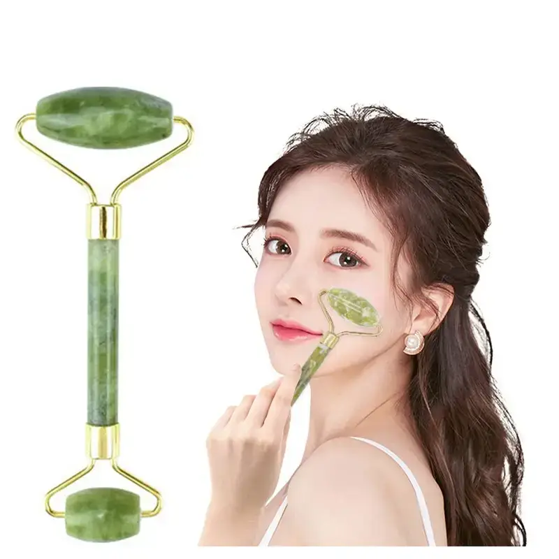 

Нефритовый ролик для массажа \ роллер для массажа лица