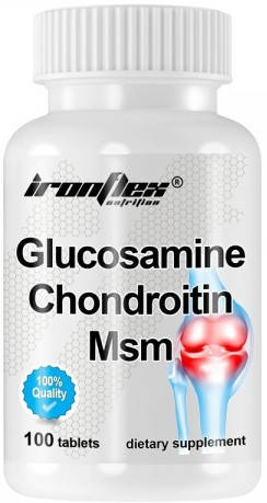 

Здоровье суставов IronFlex - Glucosamine Chondroitin MSM (100 таблеток)