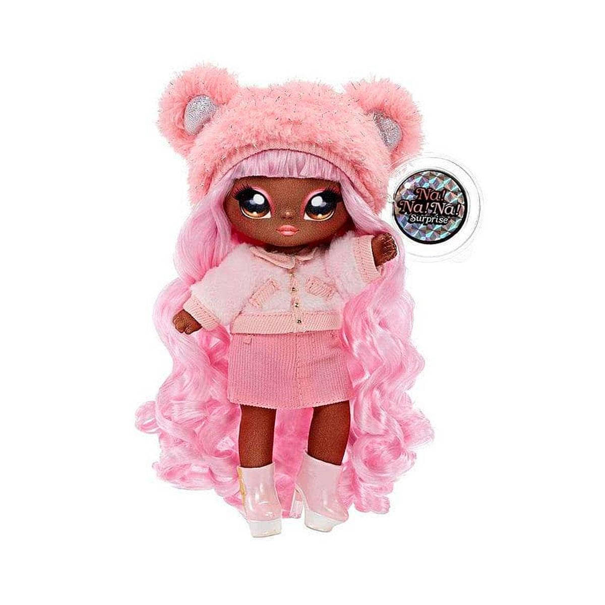 

NA! NA! NA! SURPRISE Оригинал Игровой набор с куклой серии "Glam" – Кейли Гризли (с аксессуарами)