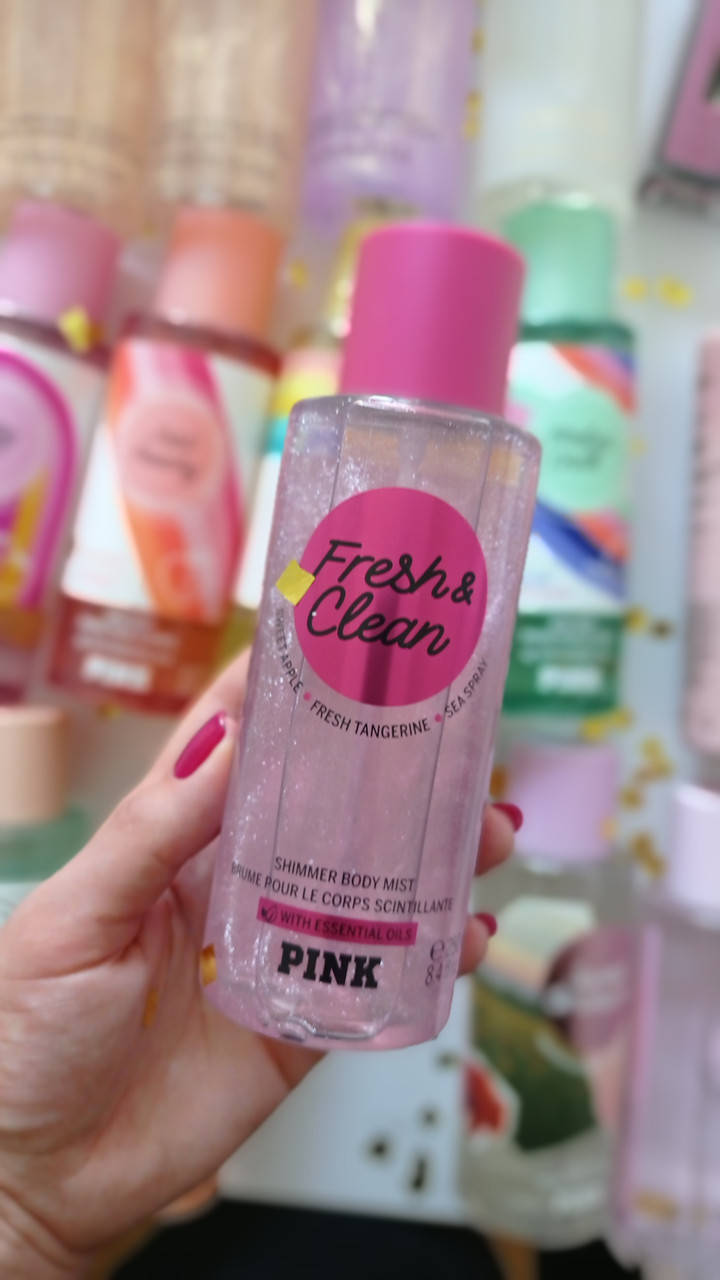 

Парфюмерный спрей для тела Victoria's Secret PINK Fresh & Clean Shimmer, 250 мл