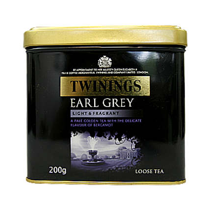 

Чай Твінінгс Twinings Earl Grey ж/б 200g 6шт/ящ (Код : 00-00012071)