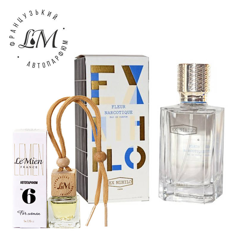 

Женский автопарфюм ароматизатор в машину LeMien №6 Ex Nihilo Fleur Narcotique