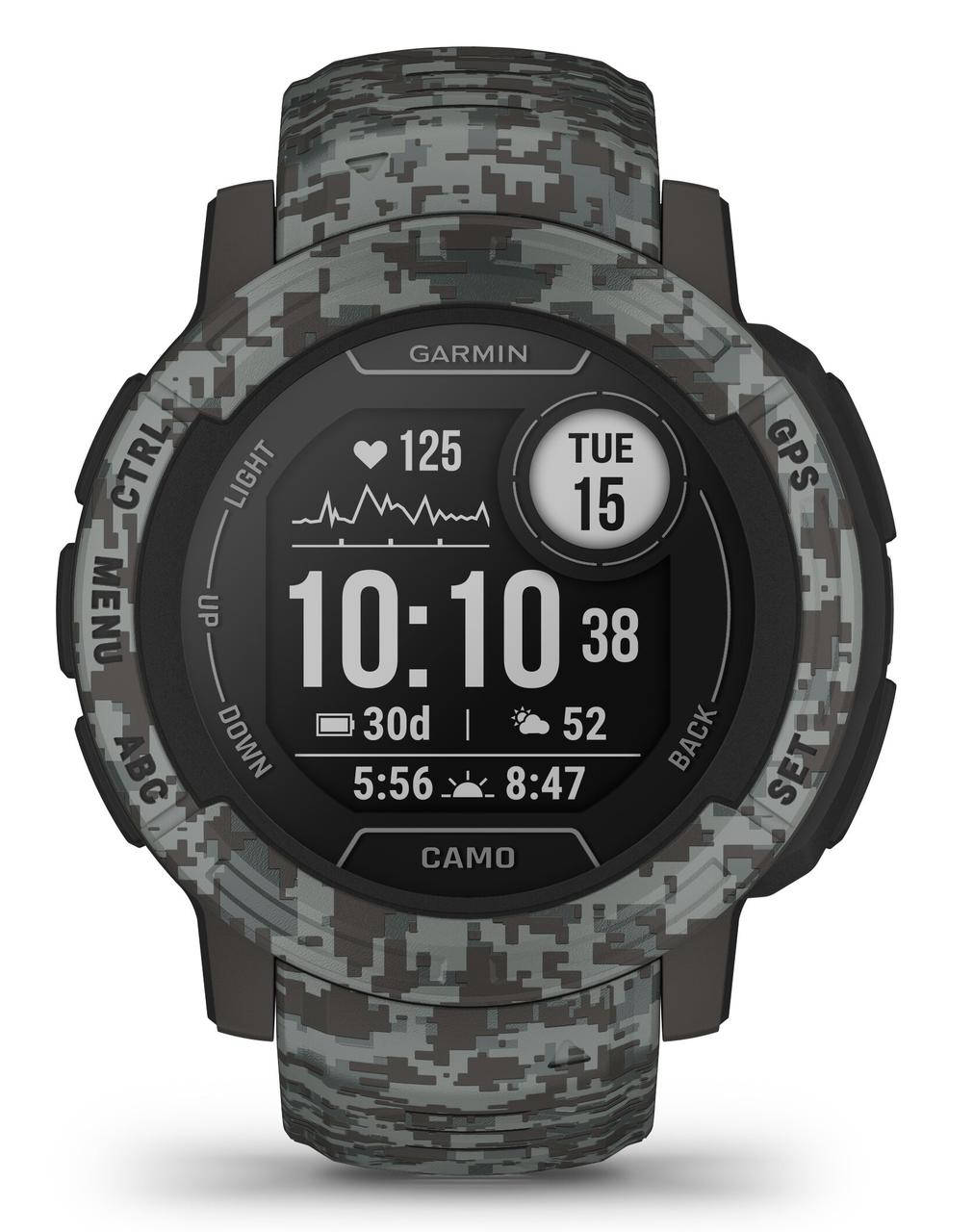 

Спортивные часы GARMIN Instinct 2 Camo Edition – Graphite Camo (010-02626-03)