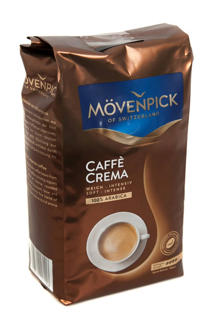 

Кофе в зернах Movenpick Caffe Crema 500г