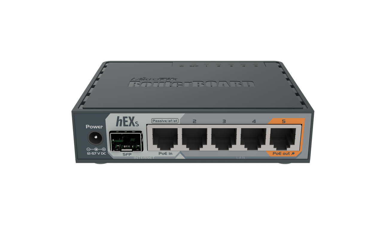 

Маршрутизатор Mikrotik hEX S (RB760iGS)