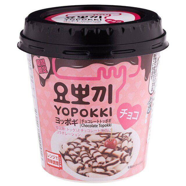 

Топокки с шоколадным соусом, 120 г, ТМ Yopokki, Южная Корея
