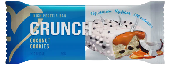 

Протеиновый батончик BootyBar Cranch Кокосовое Печенье (50 грамм)