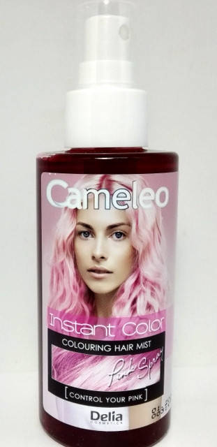 

Оттеночный ополаскиватель для волос Delia Cosmetics Cameleo 150 мл Розовый