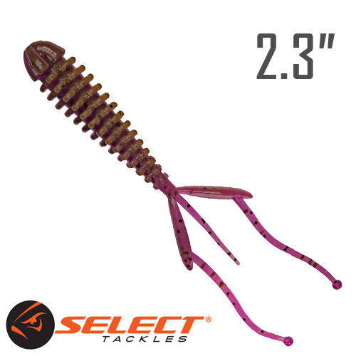 

Toxic 2.3" (58 мм.) 6 шт. Силикон Select col. 888