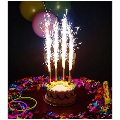 

Фейерверк для торта, 10 см