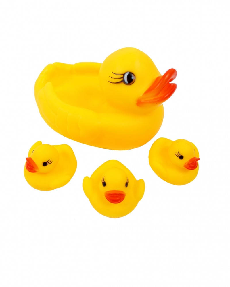 

Игрушки для ванной Lindo Уточки Р 251, Желтый