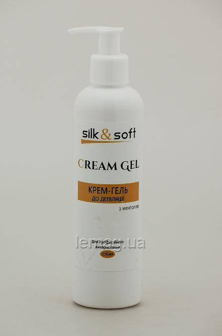 

Silk&Soft Крем–гель до депиляции с ментолом, мятой и ромашкой, 250 мл