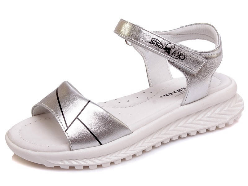 

Босоножки открытые R539951035 S (сереб), Серый