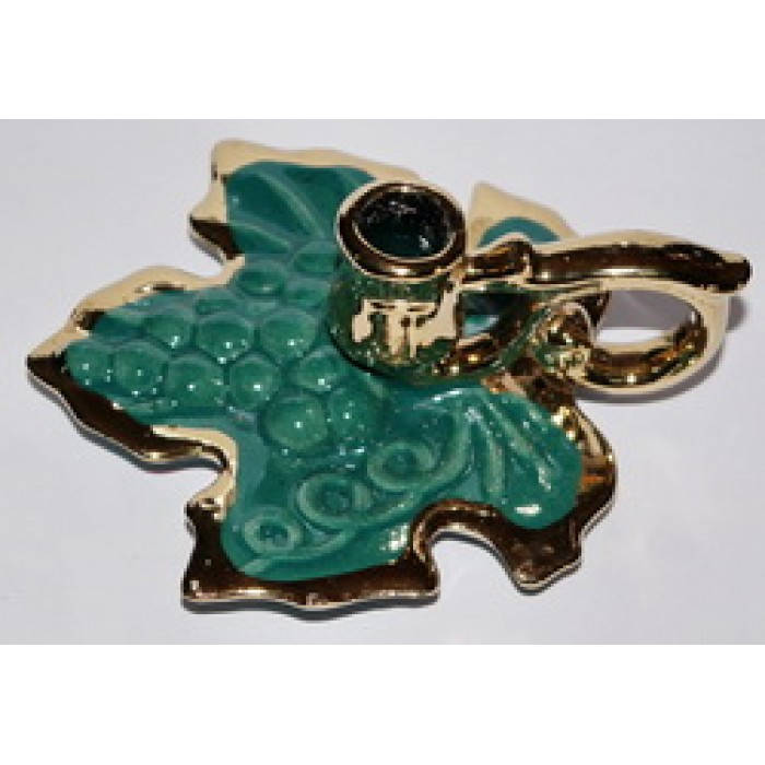 

Подсвечник керамика ЛИСТ комбинирован Г большой