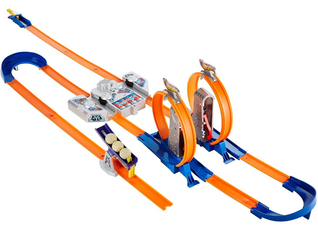 

Трек Хот Вилс Двойное Ускорение Hot Wheels Track Builder Total Turbo Takeover BGX89