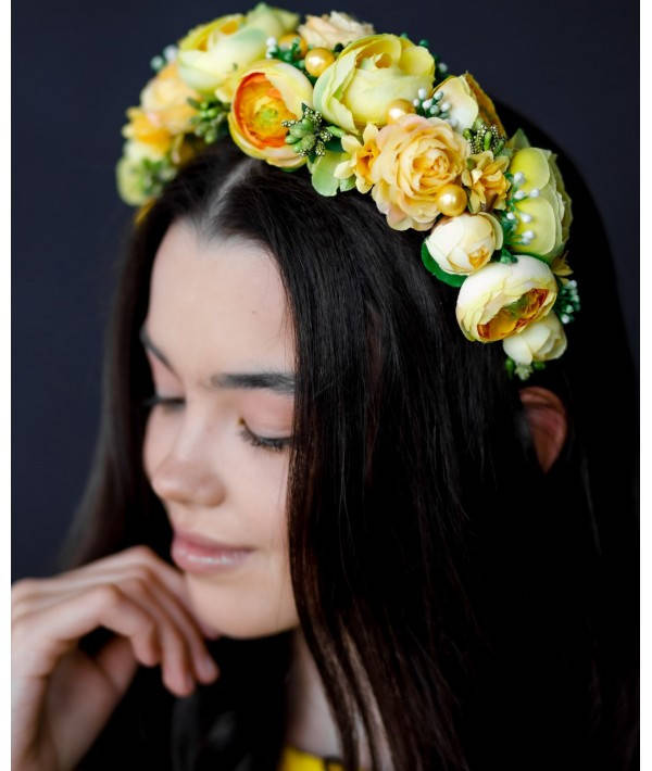 

Веночек под вышиванку. Украинский веночек 4560