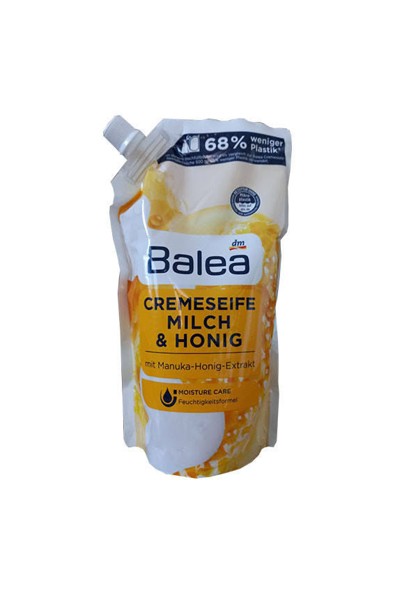 

Balea Creme Seife Milch & Honig Жидкое крем-мыло для рук "Молоко и мед" 500 мл