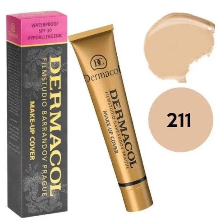 

Тональний крем Dermacol Make-Up Cover 211 | Dermacol тоналка | Тональная основа