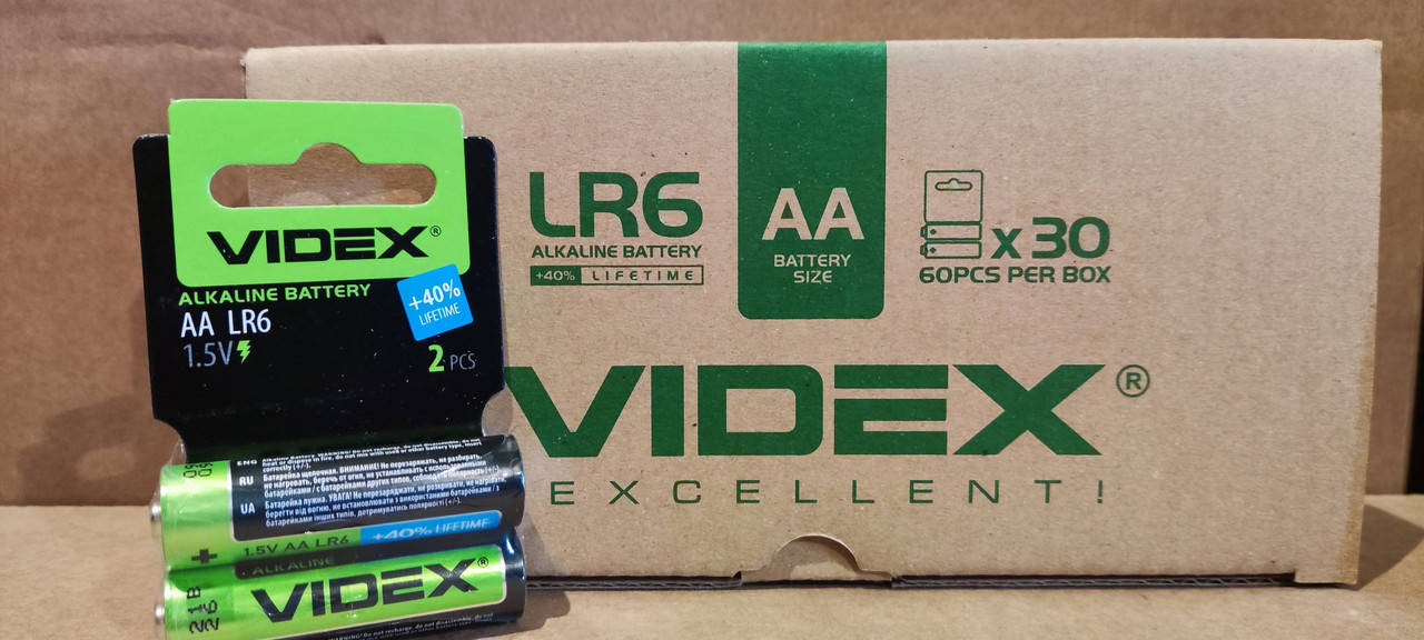

Батарейка Videx LR6/BL2