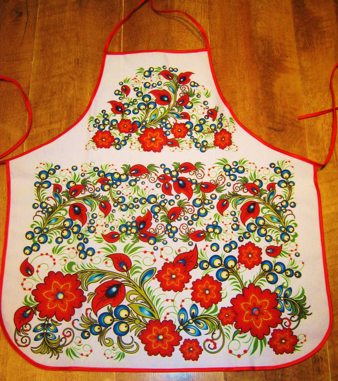 

Красивый кухонный фартук, Белый