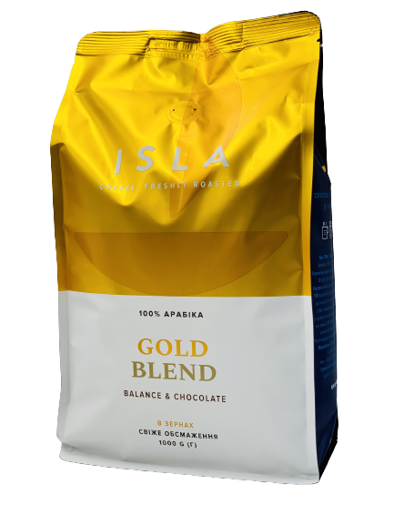 

Кофе в зернах Isla Gold Blend 1 кг