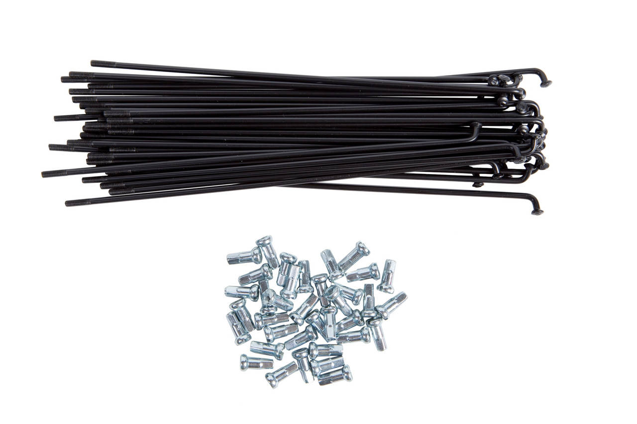 

Комплект спиц 170мм 12G ST черн. с/нип (36 шт)