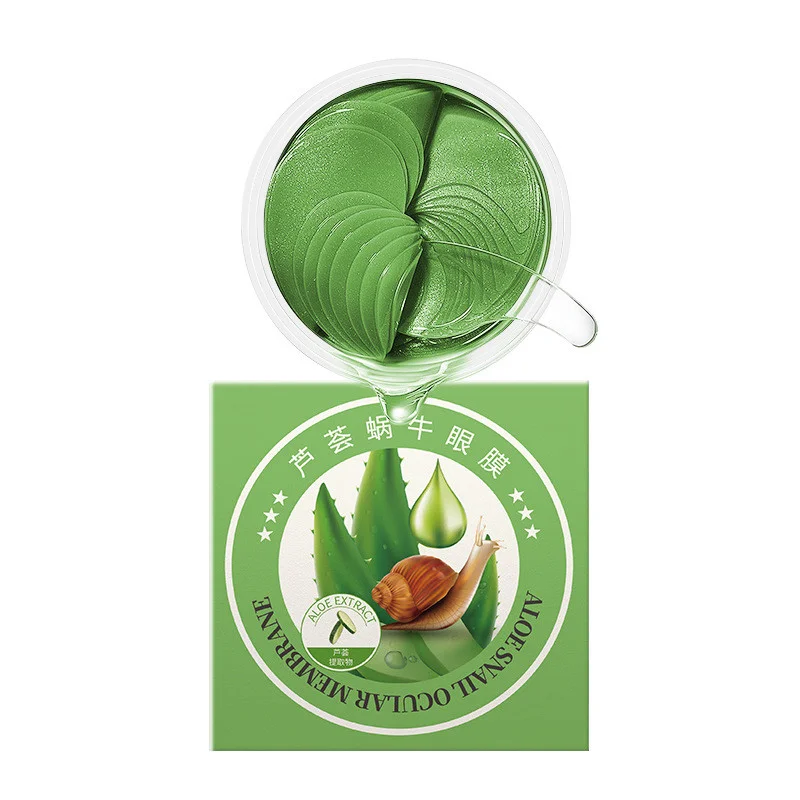 

Гидрогелевые патчи под глаза SERSANLOVE Aloe Snail Ocular Membrane Eye Mask 60 шт