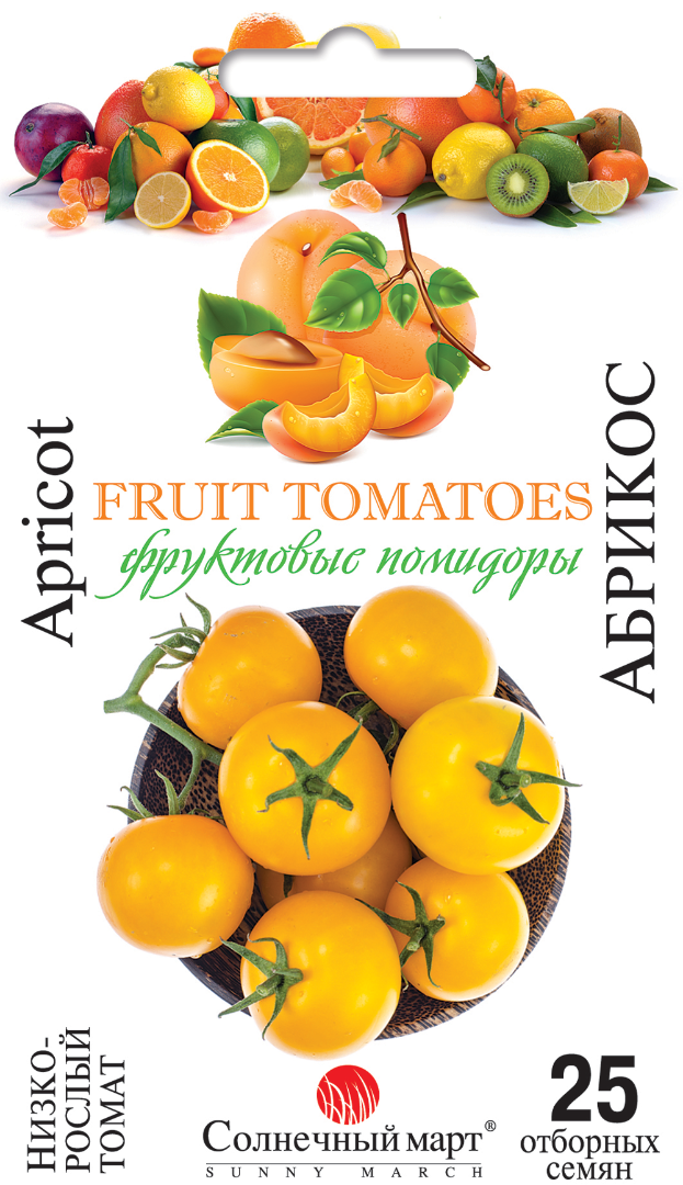 

Семена Томат Абрикос Солнечный Март 25 семян