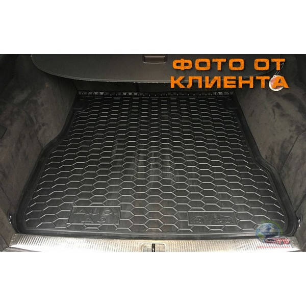 

Резиновый коврик в багажник Audi A6 (C5) 1997-2005 Универсал, Черный