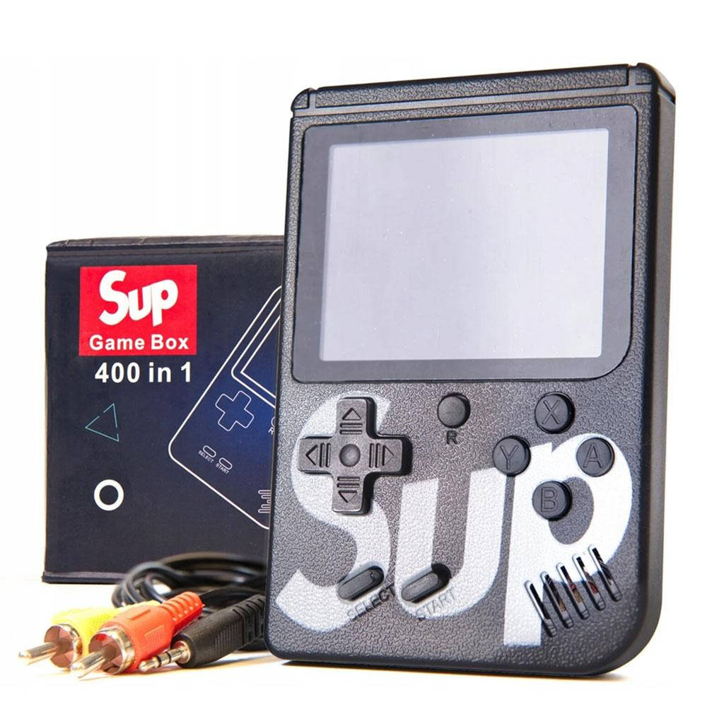 

Портативная игровая приставка "SUP Game Box" с джойстиком 400 игр / Детская ретро консоль (777)