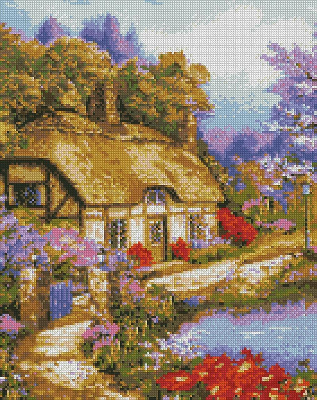 

Алмазная мозаика AMO7013 Колоритный отдых, 40x50см. Идейка на подрамнике
