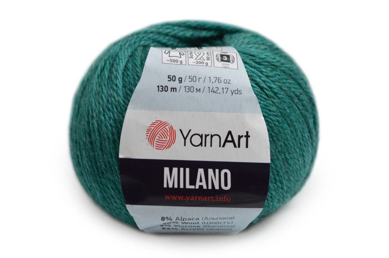 

YarnArt Milano, Изумруд №873