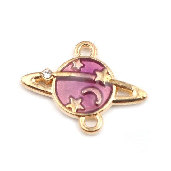 

Коннектор Finding Планета с астероидным поясом галактика Золото 19 мм x 15 мм